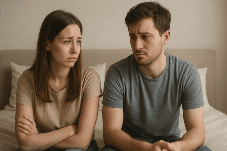 Illustrazione della disfunzione sessuale post-SSRI (PSSD)