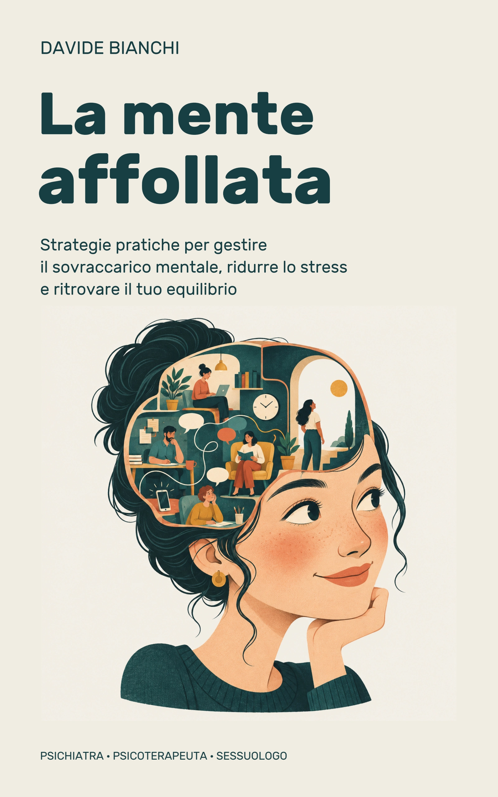 La mente affollata - prossimo libro di Davide Bianchi